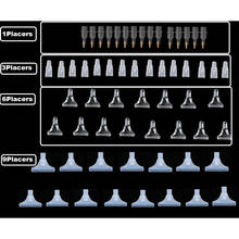 Cabezales de repuesto para Punta de bordado, 5D para pintura de diamante, herramienta de fijación, suministros para manualidades, 15 unids/lote 2024 - compra barato