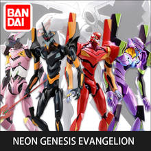 BANDAI-figuras de acción de NEON GENESIS EVANGELION para niños, EVANGELION-02 de 14cm en PVC, modelo coleccionable 2024 - compra barato