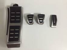 Fuel Gas Brake Clutch Footrest Foot Pedal Set MT / AT For Audi A4 S4 RS4,A5 S5 RS5 8T,Q5 SQ5 8R,A6 S6 RS6 C7,A7 S7 2024 - buy cheap