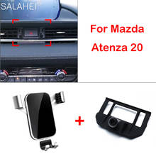 Soporte de teléfono móvil para coche con ventilación de aire, para Mazda 6 Atenza 2020, GPS, accesorios de montaje, estilo 2024 - compra barato