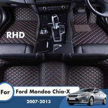 Tapete automotivo para ford mondeo quia-x, acessórios de interiores automotivos, personalizados, rhd, 2013 2012 2011 2010 2009 2008 2024 - compre barato