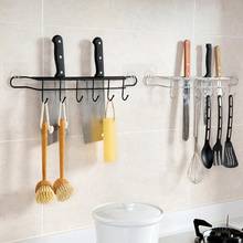 Kitchen Storage Rack Knife Spoon Egg Beater Holder Wall Mount Hooks Organizer 2020 2024 - buy cheap