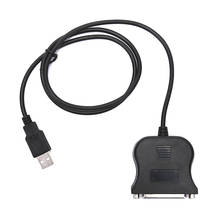 IEEE 1284 25-Pin параллельный Порты и разъёмы для USB 2,0 кабель USB для принтера к параллельному адаптер 2024 - купить недорого
