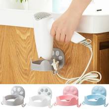 Wall Mounted Cat-pad Blower Stand Bathroom Hair Dryer Holder Rack Organizer 2024 - buy cheap