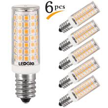 LEDGLE E14 LED Bulb 8W 88LEDs 220V LED Lamp Equivalent to 80W Halogen Bulb 700lm Chandelier Candle LED Light For Home Decoration 2024 - buy cheap
