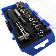 25pcs Sleeve Screwdriver Set Ratchet Wrench Socket Spanner Drill Combination Kits for Car Bike Rapid Repair Tool dropshipping 2024 - buy cheap