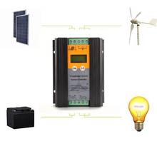 Wind turbine charger Wind Solar hybrid system charge controller 500w 12v 24v system 2024 - buy cheap