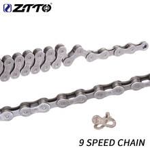 ZTTO MTB Road Bicycle 9S Speed 9v Chain 116 Links Super Light for Mountain Bike with Magic Missing Link Cycling Parts 2024 - buy cheap