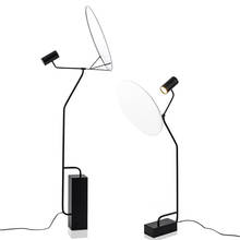 Светодиодный напольный светильник, модный дизайн, хорошее качество, тяжелая основа, теплый или цветной светодиодный светильник, освещение для проекта 2024 - купить недорого