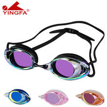 Swimming Glasses Yingfa Diving Surfing Eyewear Optical Electroplate Waterproof Silicone Reduce Glare Swimming Goggles 2024 - buy cheap