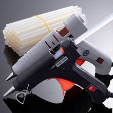 20W Glue Gun 7 Mm Handgun With Bullets Metal Hot Melt Home Tools Professional Stick Stand Power DIY Helper Free Shipping 2024 - buy cheap