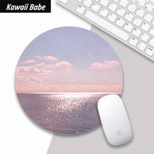 Computer Cap Desk Mat Pads Mouse Pad Kawaii Round Celestial Soft Mat For Game Non-Slip Rubbe PC Waterproof Office MousePad 22cm 2024 - buy cheap