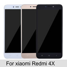 Для Xiaomi Redmi 4X ЖК-дисплей кодирующий преобразователь сенсорного экрана в сборе Замена с рамкой для Xiaomi Redmi 4X 2024 - купить недорого
