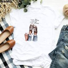 Women Tshirt Cartoon Shoes Printed Cute Graphics Lady T-shirts Top Harajuku Fashion T Shirt Ladies Casual Female Tee T-Shirt 2024 - buy cheap