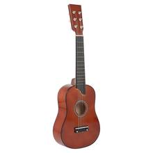 25Inch Mini Small Guitar Basswood 6 Strings Acoustic Guitar with Pick Strings for Beginner Children Kids Gift 2024 - buy cheap