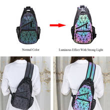 SCOFY-monederos holográficos luminosos, bolsos de mano geométricos reflectantes con láser, bandolera de hombro, bolso de cintura 2024 - compra barato