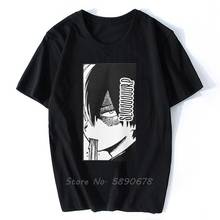 Camiseta de algodão masculina sapto slurp, camiseta para arco todoroki hero academia izuku deku bakugo, todos os modelos 2024 - compre barato