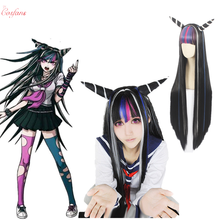 Anime Dangan Ronpa Mioda Ibuki Long Wig Cosplay Costume Danganronpa Women Cosplay Costumes Suit Skirt For Women Custom Made set 2024 - buy cheap