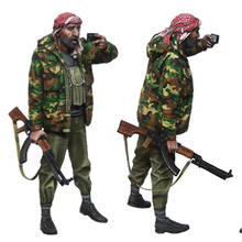 Figuras de resina de soldado de los ladrones árabes, Kit de resina a escala 1/35, juguete autoensamblado incoloro 2024 - compra barato