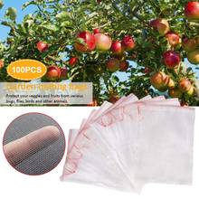 100pcs Fruit And Vegetable Grape Net Bag Multi-function Bag Insect-proof Insect-repellent Reusable Fruit Protection Bags 2024 - buy cheap
