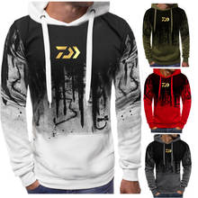 2020 DAIWA Fishing Hoodies Outdoor Sweatshirt With Cap Loose Fleece Warm Jacket Men Fishing Clothing With Hoodies Daiwa Clothes 2024 - buy cheap