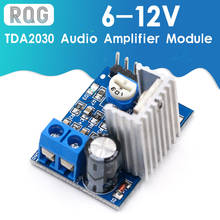 Módulo de fonte de alimentação tda2030, placa amplificadora de áudio tda2030a 6-12v único 2024 - compre barato