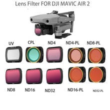 DJI Mavic Air 2 Lens Filter MCUV CPL ND/PL Filters ND4 ND8 ND16 ND32/ND PL Filter Kit for DJI Mavic Air 2 Drone Accessories 2024 - buy cheap