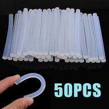 50pcs 100*7mm Transparent Hot Adhesive Melt Stick Heating Glue Gun Accessory Repair Tool Kit DIY Hand Tool 2024 - buy cheap