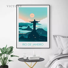 Wall Art Hd Prints Rio De Janeiro Travel Canvas Poster Home Decor Painting Tree Green Picture Artwork for Interior Room Decor 2024 - buy cheap