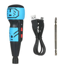 Cordless Screwdriver USB Rechargeable Mini Electric Screwdriver Portable Handheld Power Drill Screwdriver with LED Light 2024 - buy cheap