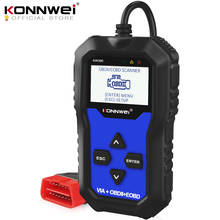 KONNWEI-herramienta de diagnóstico automotriz KW350, autoescáner OBD2 profesional, lector de código, para AUDI/SEAT/SKODA/VW Golf OBD2 2024 - compra barato