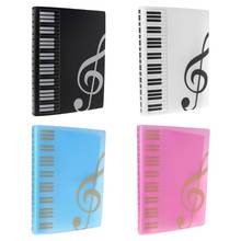 40 Pages A4 Size Piano Music Score Sheet Document File Folder Storage Organizer 2024 - buy cheap