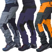 Pantalones largos deportivos impermeables para hombre, pantalón de secado rápido con múltiples bolsillos, de carga, para trabajo al aire libre, senderismo y escalada 2024 - compra barato