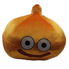 New Dragon Quest 45cm Plush Toy SMILE SLIME Orange Japan Plush Soft very big pillow Doll Toy Gift 2024 - compre barato
