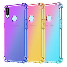 Gradient Color Soft TPU Cover Phone Case For Samsung Galaxy A10 A20 A30 A40 A50 A60 A70 A80 A90 M10 M20 M30 J2 J5 J7 Prime Coque 2024 - buy cheap
