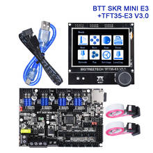 Bigtreetech-placa de controle para impressora 3d btt skr mini e3 v1.2 tft35 e3 v3.0, 32bit, tmc2209 tmc2208 uart ender 3 5, peças da impressora 3d 2024 - compre barato