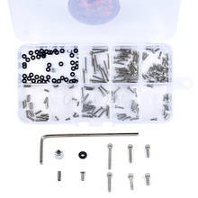 176pcs Stainless Steel Whole Car Screws Kit Screws Box Set for 1/24 Axial SCX24 90081 RC Crawler Car Parts 2024 - buy cheap