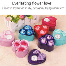 Flower Scented Soap Bath Body Shower Rose Petal Perfumed Soap Wedding Decoration Gift Box 2024 - buy cheap