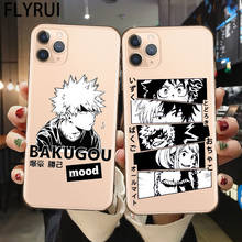 Phone Cases for IPhone 12 Mini Pro 7 8 Plus TPU Silicone Coque for IPhone 11 Pro X XS MAX XR SE2 My Hero Academia Midoriya Cover 2024 - buy cheap