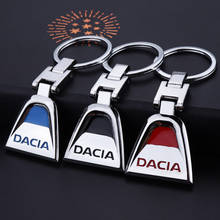 1 шт. Металлическая Эмблема для машины брелок для ключей для Dacia Lodgy 2 Mcv сандеро Дастер Логан сандеро R4 Xplore автомобильные аксессуары 2024 - купить недорого