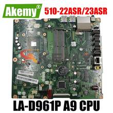 Placa base todo en uno para Lenovo AIO 510-22ASR 510-23ASR, CCA20, LA-D961P, FRU, 00UW342, 00UW343, 00UW352, 00UW353, DDR4, A9, CPU 2024 - compra barato