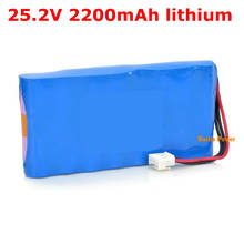 25.2V 2200mah bateria bicicleta electrica 24v Lithium ion battery 24V 2.2AH for electric Four wheel skateboard Electric scooter 2024 - buy cheap
