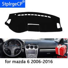 For mazda 6 2004 2005 2006 2007 2008-2016 Car Styling Dash Mat Dashmat Dashboard Sticker Cover Sun Shade Dash Board Cover Carpet 2024 - buy cheap