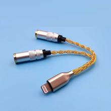 diy earphone wire one turn two single crystal copper gold plated wire 2024 - buy cheap