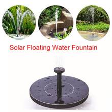 Mini fuente de agua de energía Solar para jardín, Panel Solar para exteriores, bomba flotante para baño de aves, decoración de jardín 2024 - compra barato