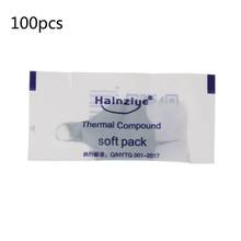 100Pcs Thermal Grease Paste Compound Silicon CPU Heat Sink Processor Cooling Paste Silicone Thermal Grease 2024 - buy cheap