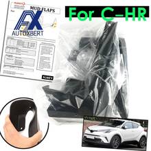 4Pcs Car Mud Flap Front Rear Mudguards Mudflaps Dirt Board Fender for Toyota C-HR CHR 2016 2017 2018 2019 Accessories Body kits 2024 - buy cheap