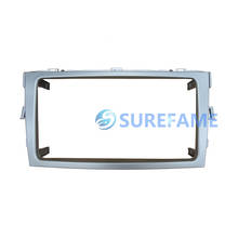 Fascia estéreo de coche para Toyota Verso 2009 + Kit de salpicadero, Panel adaptador de ajuste de DVD, cubierta embellecedora de placa frontal biselada de Audio 2024 - compra barato