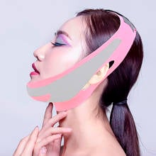 Bandagem massageadora facial, cinta delicada para reduzir o queixo duplo, fino, anti-rugas, emagrecimento para rosto, ferramenta de beleza 2024 - compre barato