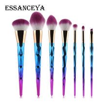 ESSANCEYA 7Pcs Beauty Makeup Brushes Set Powder Foundation Eyeshadow Eyeliner Blush Brush  Make Up Brush tolls Face Maquiagem 2024 - buy cheap